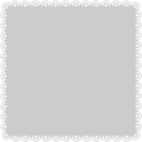 Square doily vector