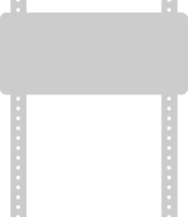 Sign road rectangle vector