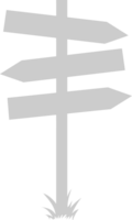 Sign direction vector