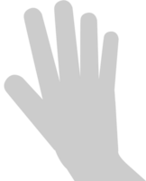 Hand vector