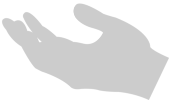Hand vector