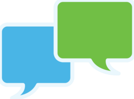 Speech bubble vector