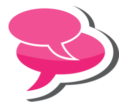 Speech bubble vector