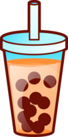 Bubble tea drink vector