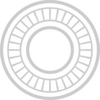 decoración de círculo vector