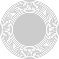 círculo decorativo vector