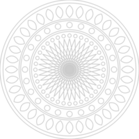 Circle indian decoration vector