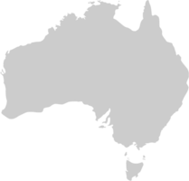 australia map vector