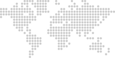 world map pixel vector