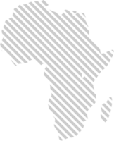 mapa de africa vector