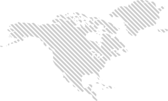 mapa de américa vector