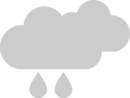 Rain and Cloud vector