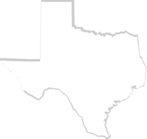 mapa de texas vector