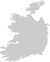 ireland map vector