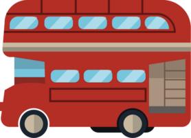 Londres ciudad autobús vector