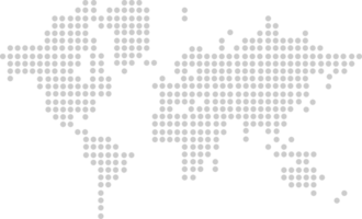 mundo punteado mapa vector