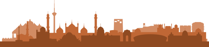 ciudad Delhi vector