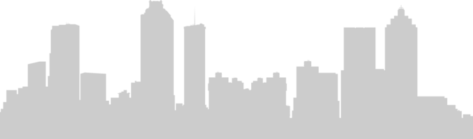 ciudad atlanta Georgia vector