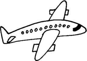 airplane vector