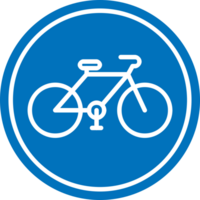 bicycle sign vector