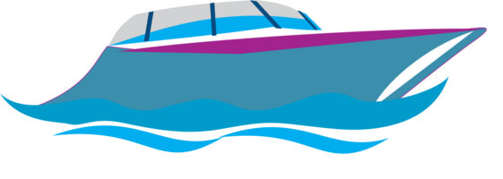 speed boat vector