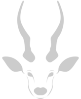 Kudu cabeza vector