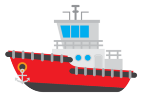 fishing ship vector