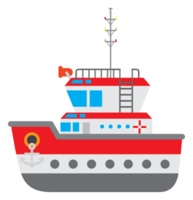 fishing ship vector