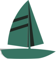 sailboat vector