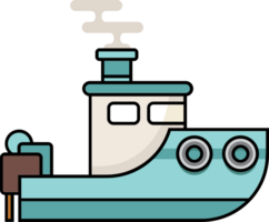 tugboat vector