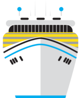 cruise ship vector