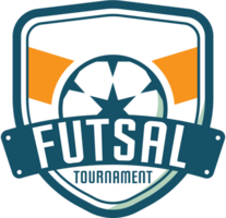 cresta de fútbol sala vector