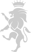 Crest Lion Rampant vector