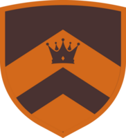 Medieval blason crest vector