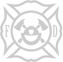 Crest firefighter vector