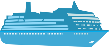 cruise ship vector