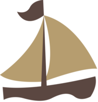 sailboat vector