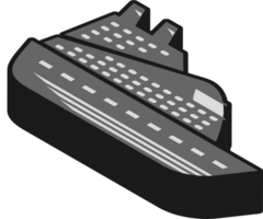 cruise line vector