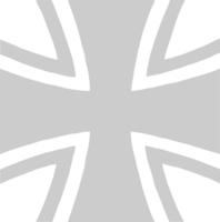 Cross maltese vector