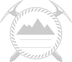 Mountain Badge vector