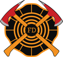 Maltese fire department cross vector