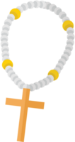 cruz cristiana necllace vector