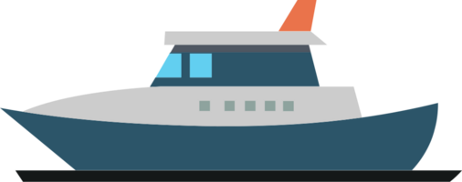 línea de cruceros vector