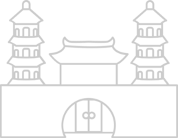 Temple vector