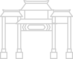 Temple vector