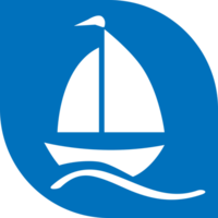 sailboat vector