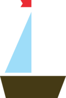 sailboat vector