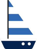 sailboat vector