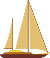 sailboat vector