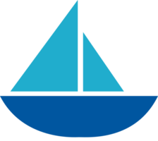 sailboat vector